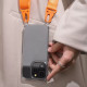 Чохол WAVE Clear Case with Strap iPhone 13 Pro