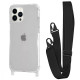 Чохол WAVE Clear Case with Strap iPhone 13 Pro