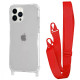 Чохол WAVE Clear Case with Strap iPhone 13 Pro
