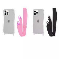Чохол WAVE Clear Case with Strap iPhone 13 Pro Max
