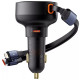 АЗП Baseus Enjoyment Pro Car Charger Type-C + Retractable C & iP Cable 60W