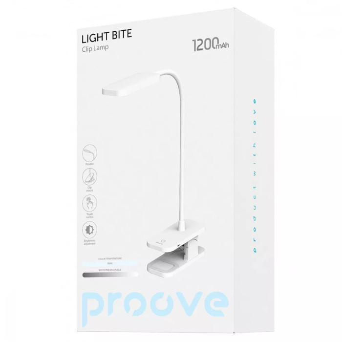 Настільна лампа Proove Light Bite 1200 mAh