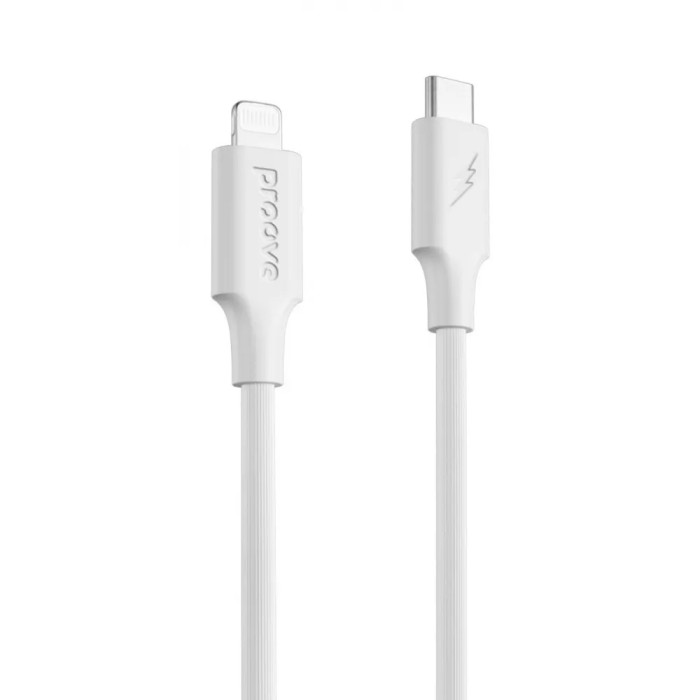 Кабель Proove Striped Silicone Type-C to Lightning (1m)