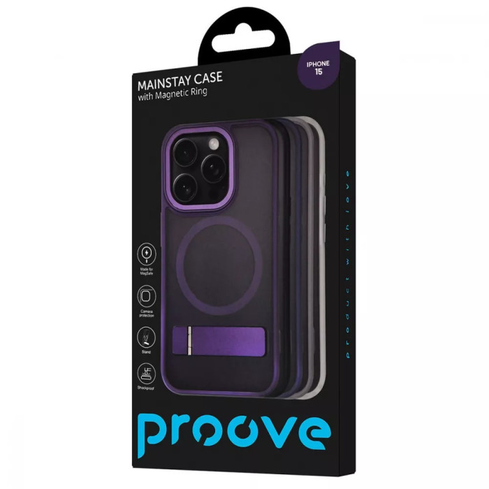 Чохол Proove Mainstay Case with Magnetic Ring iPhone 15