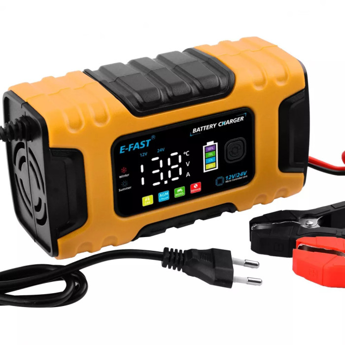 Зарядний пристрій E-Fast TK600 12V10A 24V/5A CS
