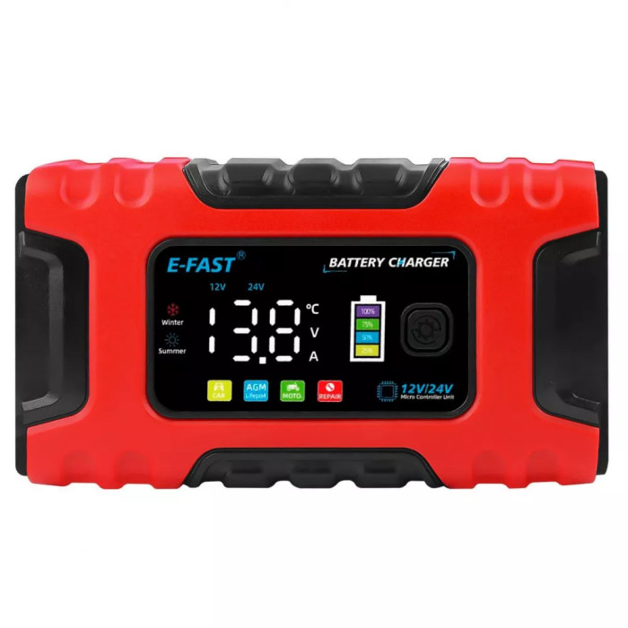 Зарядний пристрій E-Fast TK600 12V10A 24V/5A CS