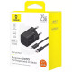 МЗП Baseus GaN5 Mini Fast Charger Type-C 25W (З кабелем Type-C to Type-C 100W 1m)