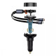 АЗП Baseus Enjoyment Pro Car Charger USB + Retractable C & iP Cable 60W