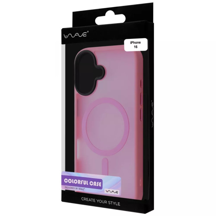 Чохол WAVE Matte Insane Case with Magnetic Ring iPhone 16