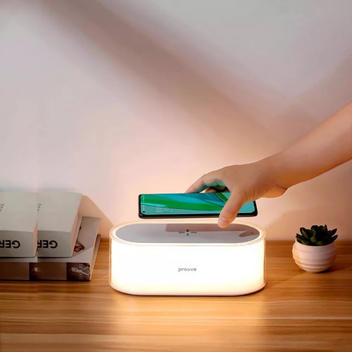 Нічник з Бездротовою Зарядкою Proove Glow 1200mAh