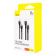 Кабель Baseus Cafule Type-C to Type-C 100W 2m (2pcs)