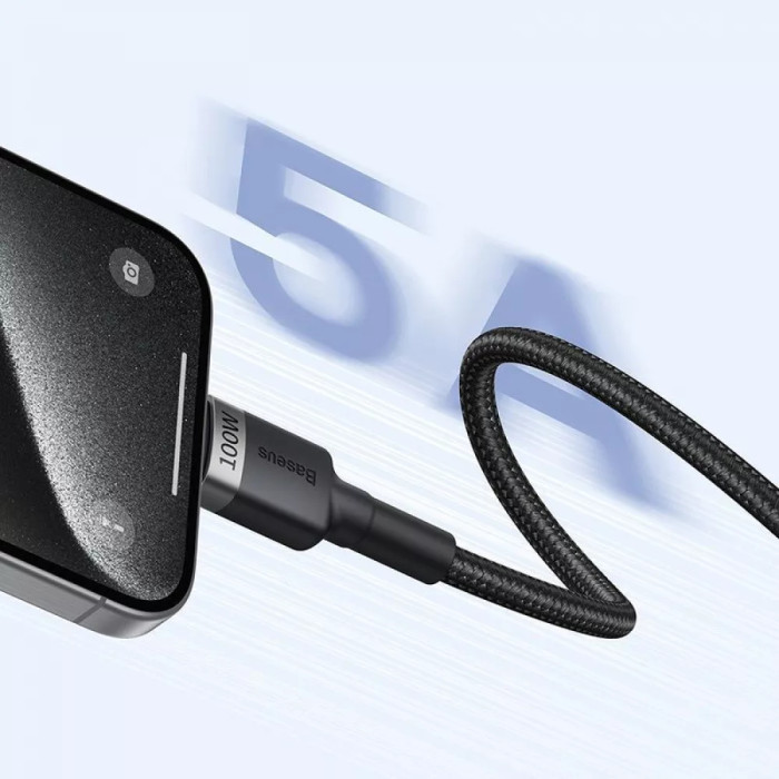 Кабель Baseus Cafule Type-C to Type-C 100W 2m (2pcs)