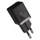 МЗП Baseus GaN5 Mini Fast Charger Type-C 30W (With Cable Type-C to Type-C 100W 1m)
