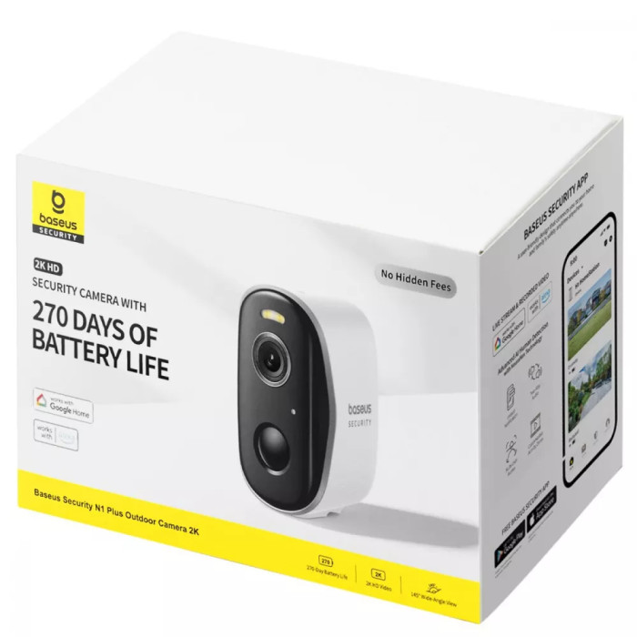 Камера Baseus Security N1 Plus Outdoor