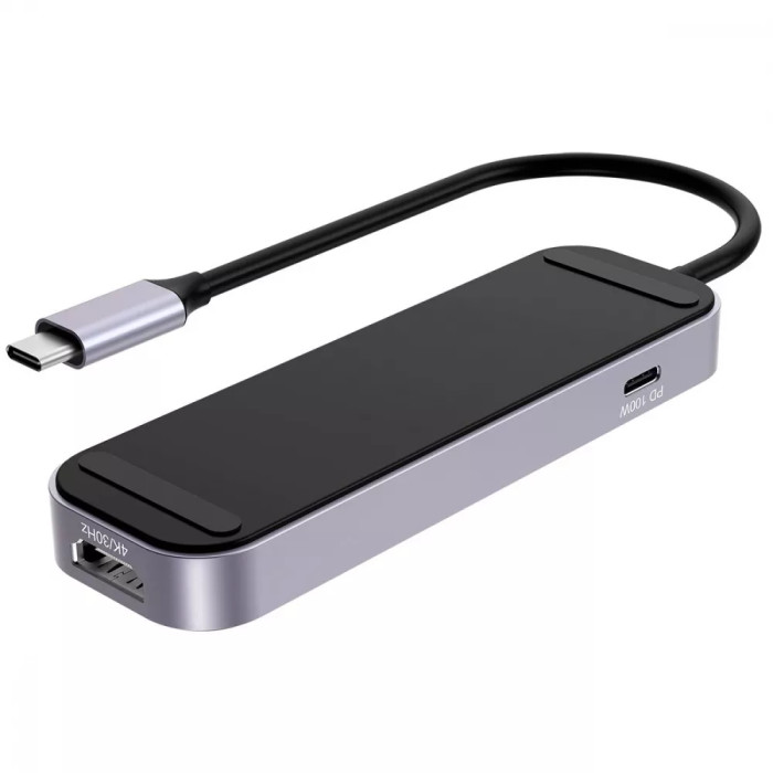 Type-C-Хаб Proove Shadow (2*USB3.0 + Type-C + PD100W + HDMI)