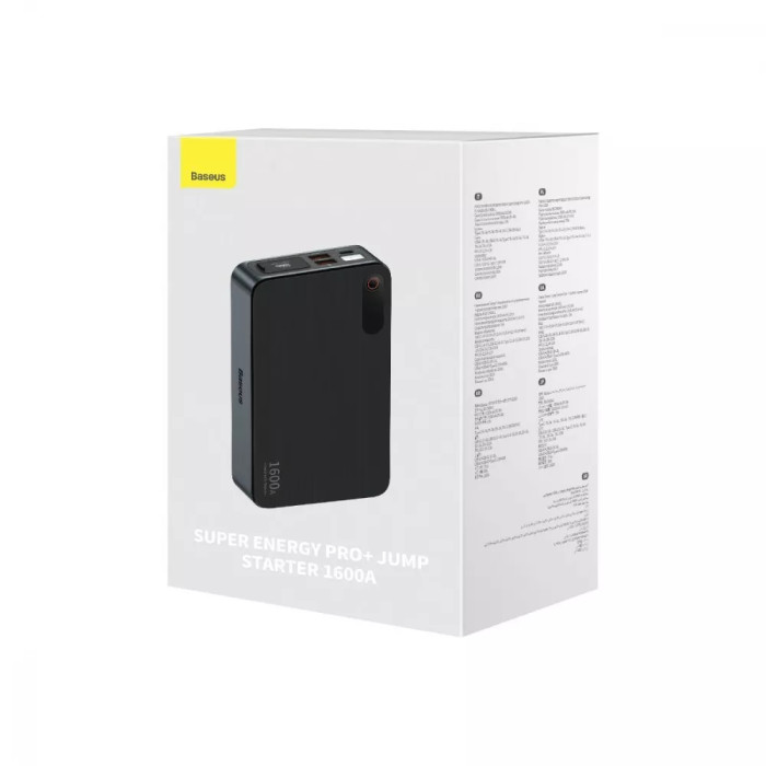 Пусковий Пристрій Baseus Super Energy Pro Car Jump Starter 1600A