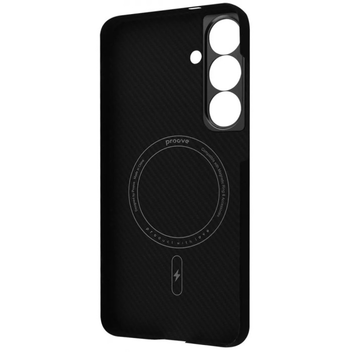 Чохол Proove Carbon Slim with Magnetic Ring Samsung Galaxy S25