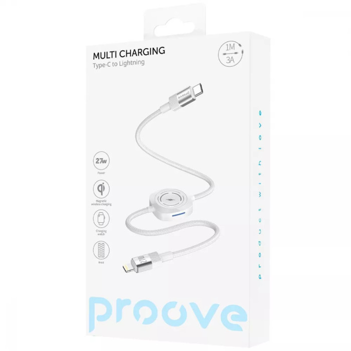 Кабель Proove Multi Charging Type-C to Lightning 27W