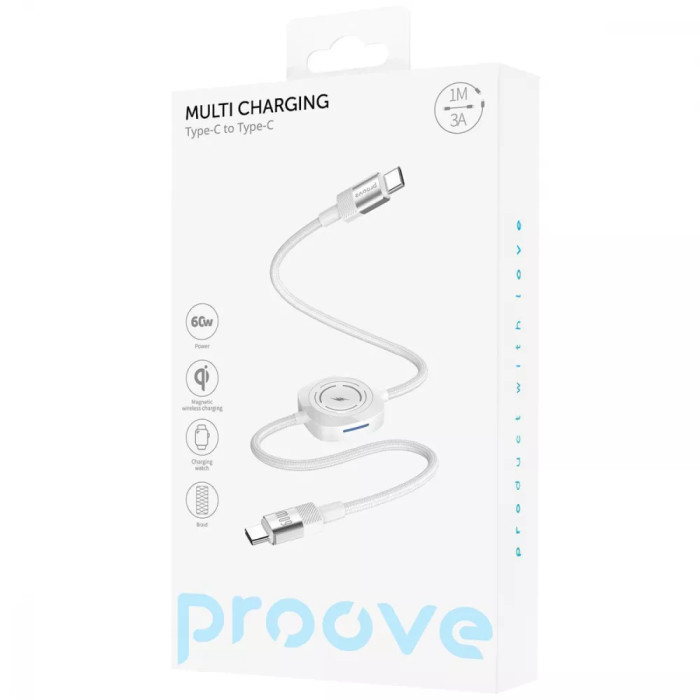 Кабель Proove Multi Charging Type-C to Type-C 60W