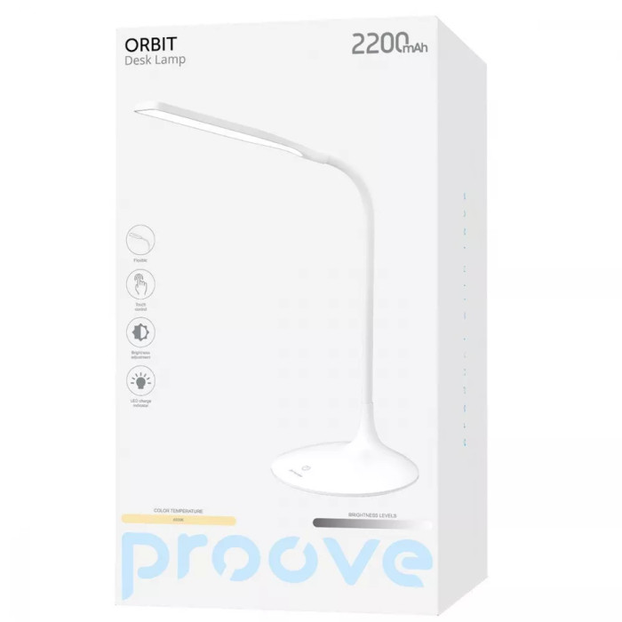 Настільна лампа Proove Orbit 2200 mAh