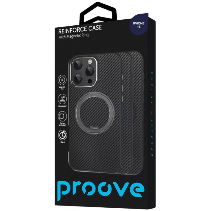 Чохол Proove Reinforce Case with Magnetic Ring iPhone 15
