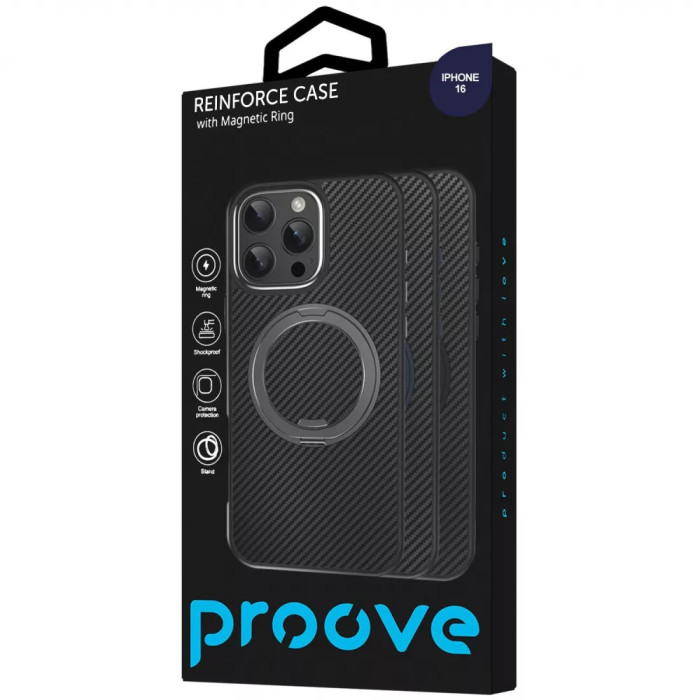 Чохол Proove Reinforce Case with Magnetic Ring iPhone 16