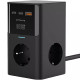 Мережевий фільтр Proove Power Cube 65W (3xAC + 2xType-C + 1xUSB) 1.5m
