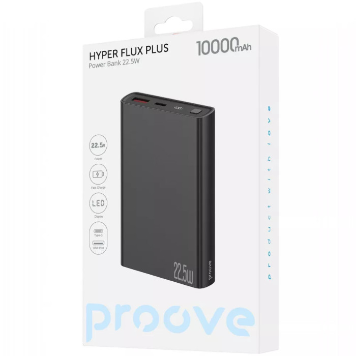 Портативна Батарея Proove Hyper Flux Plus 22.5W 10000mAh