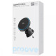 Автомобільний тримач з Бездротовим ЗП Proove Graphite Circle Qi2 15W
