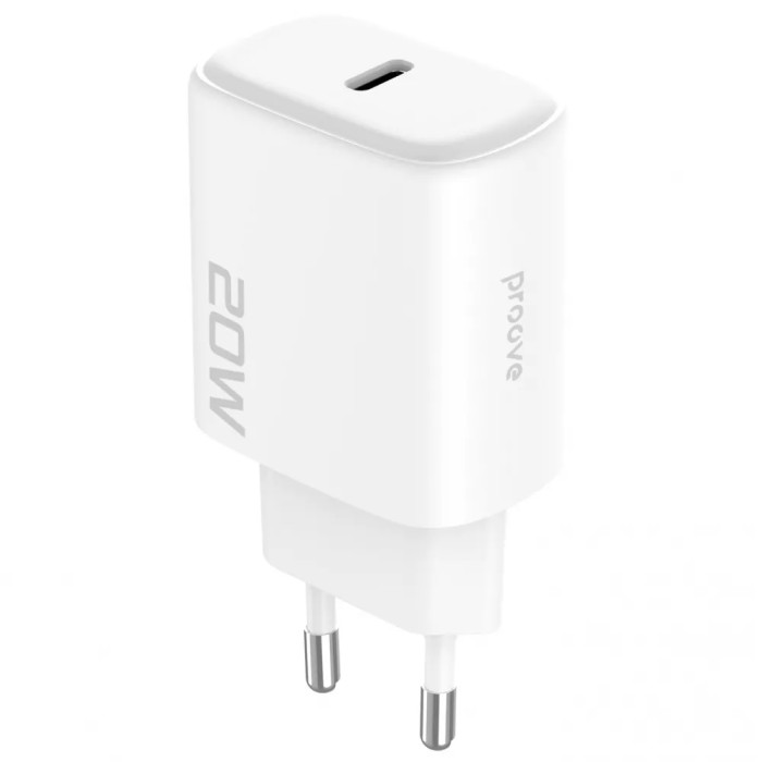 МЗП Proove Silicone Power 2 20W (Type-C) + Cable Type-C to Lightning (1m)