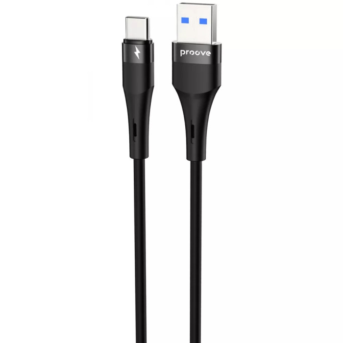 Кабель Proove Light Silicone Plus USB to Type-C 3A (1m)