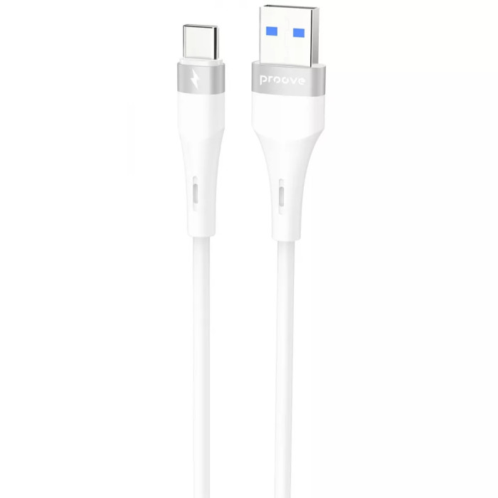 Кабель Proove Light Silicone Plus USB to Type-C 3A (1m)
