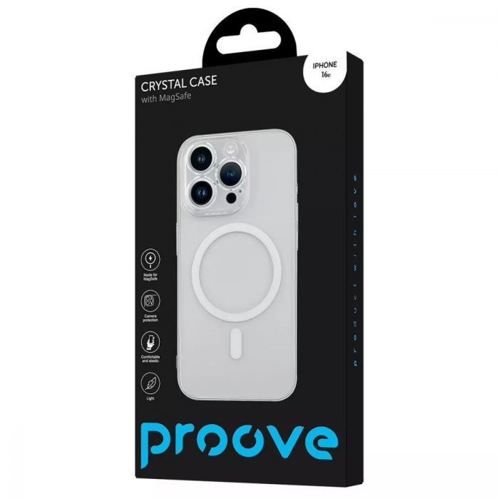 Чохол Proove Crystal Case with Magnetic Ring iPhone 16e