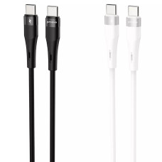 Кабель Proove Light Silicone Plus Type-C to Type-C 60W (1m)