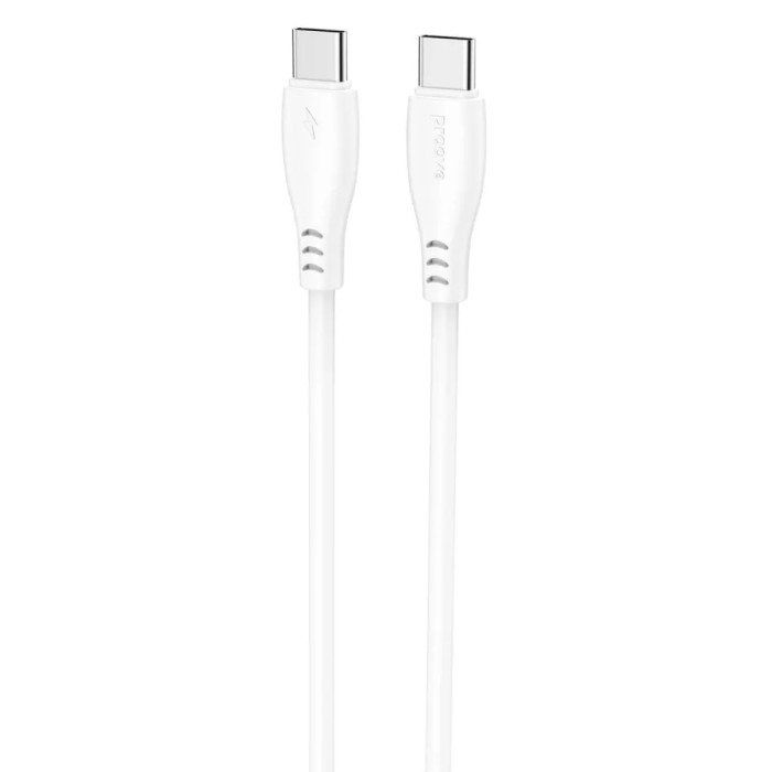 Кабель Proove Simple Silicone Type-C to Type-C 60W (2m)