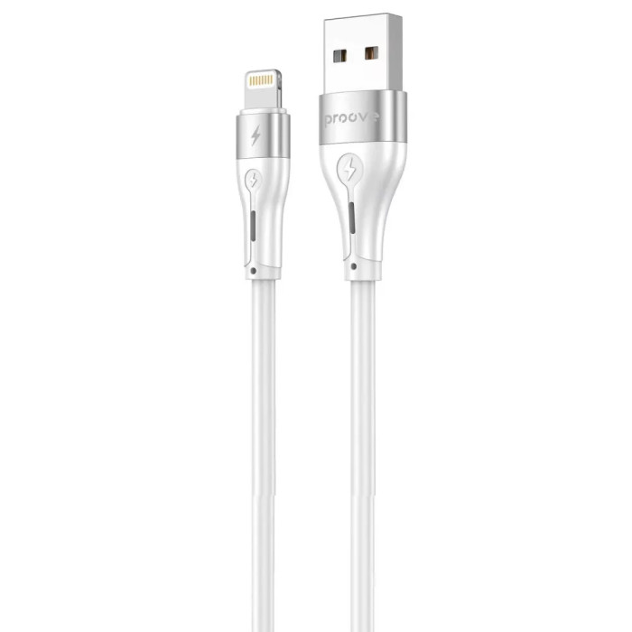 Кабель Proove Soft Silicone USB to Lightning 2.4A (2m)