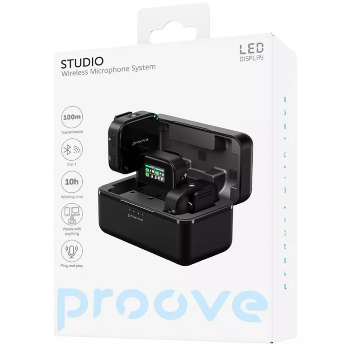 Бездротовий петличний мікрофон Proove Studio