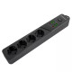 Мережевий фільтр Proove Power Strip P-04 (4 розетки + 4 USB + 2 Type-C) 3M