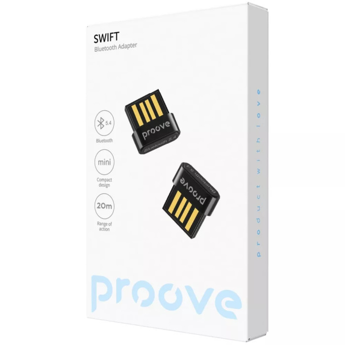 Бездротовий адаптер Proove Swift Bluetooth 5.4