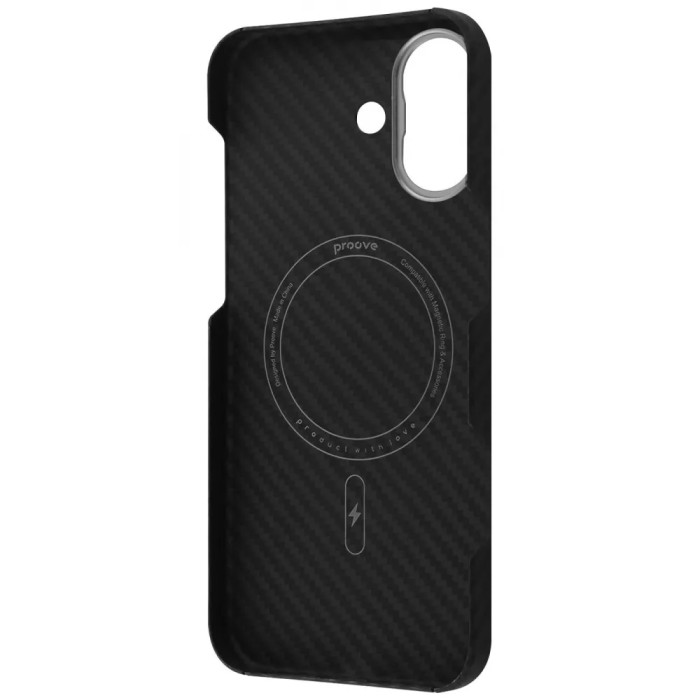 Чохол Proove Carbon Slim with Magnetic Ring iPhone 17