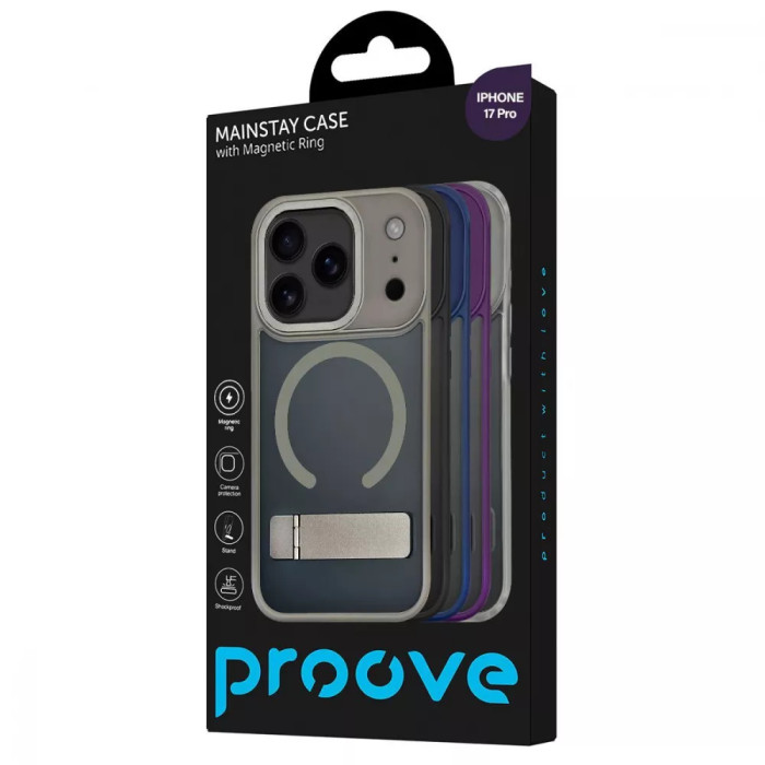 Чохол Proove Mainstay Case with Magnetic Ring iPhone 17 Pro