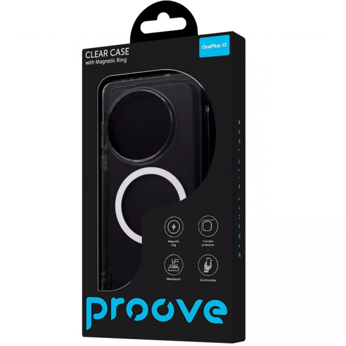 Чохол Proove Clear Case with Magnetic Ring OnePlus 13