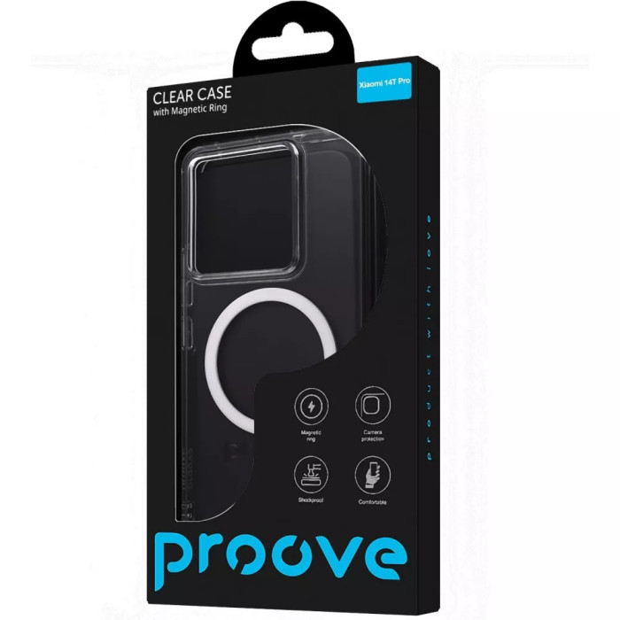 Чохол Proove Clear Case with Magnetic Ring Xiaomi 14T