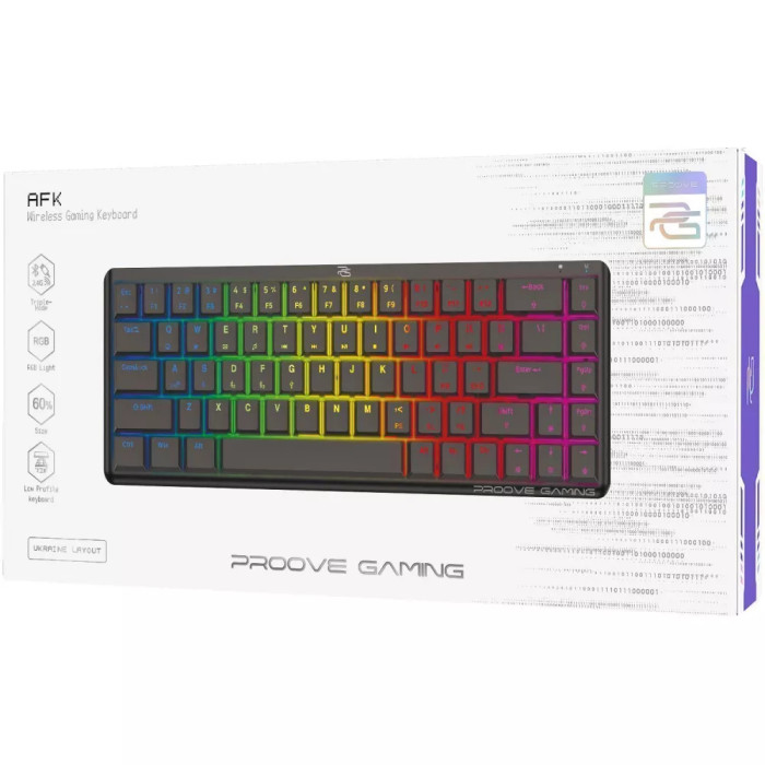 Бездротова клавіатура Proove Gaming AFK (Ukraine Layout)