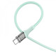 Кабель Hoco U111 Transparent Discovery 60W Type-C to Type-C (1.2m)
