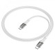 Кабель Hoco U111 Transparent Discovery 60W Type-C to Type-C (1.2m)