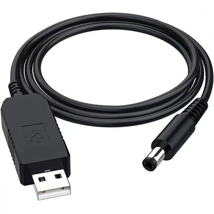 Кабель USB to DC 5.5*2.1 12V