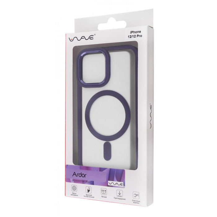 Чохол WAVE Ardor Case with Magnetic Ring iPhone 12/12 Pro