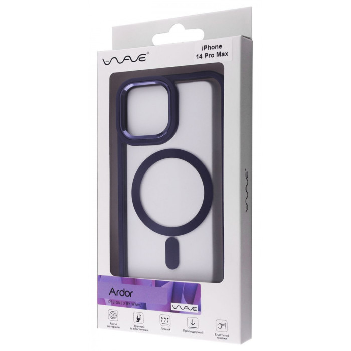Чохол WAVE Ardor Case with Magnetic Ring iPhone 14 Pro Max