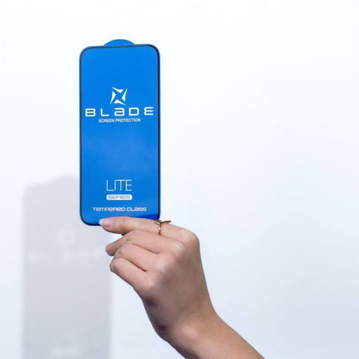 Захисне скло BLADE LITE Series Full Glue iPhone 13 Pro Max/14 Plus без упаковки